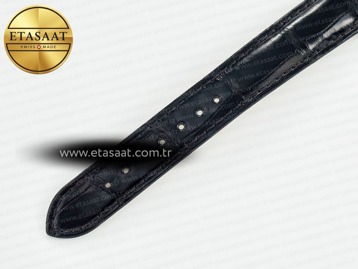Cartier Tank Must Small YG 29mm DRF 1:1 Best Edition YG Dial on Black Leather Strap Swiss Quartz - Görsel 16