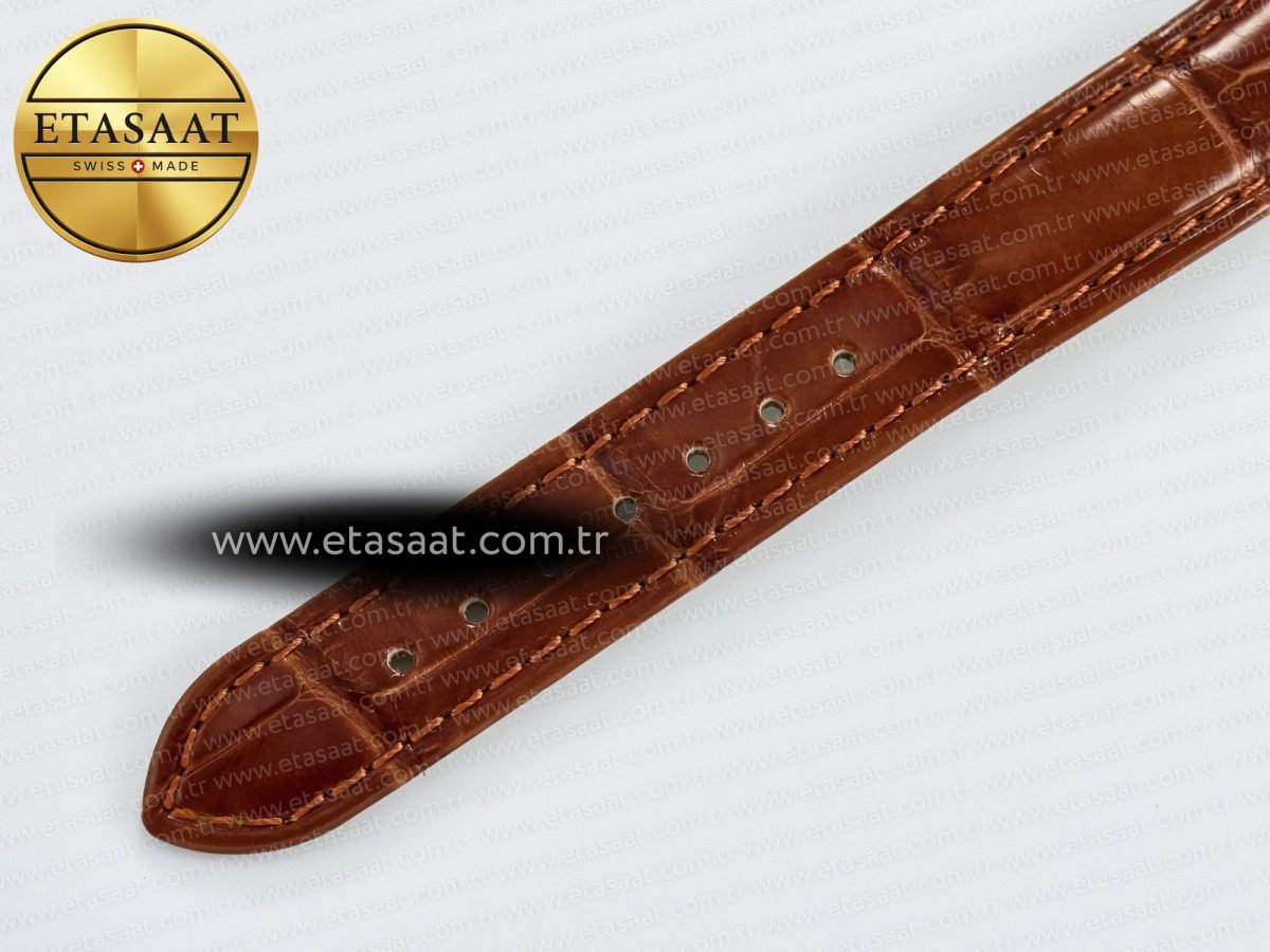 Cartier Tank Must Small YG 29mm DRF 1:1 Best Edition YG Dial on Brown Leather Strap Swiss Quartz - Görsel 16