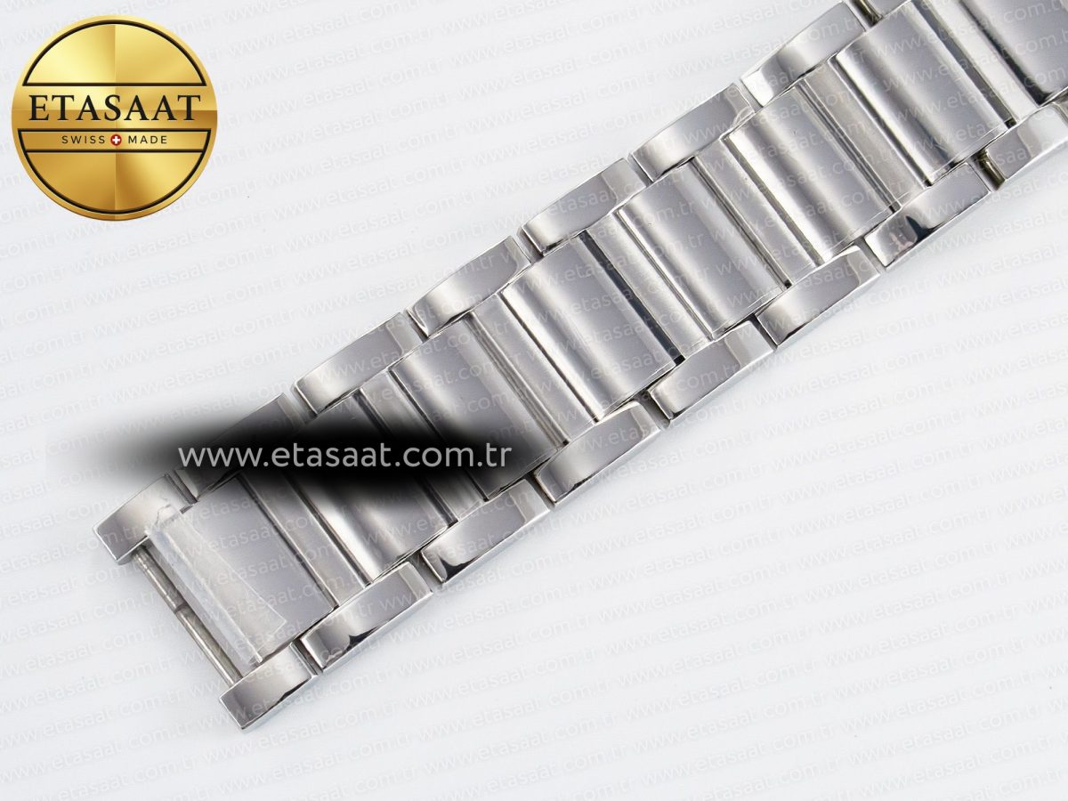 Cartier Tank Must SS 33.7mm DRF 1:1 Best Edition White Dial on SS Bracelet Jap Quartz - Görsel 16