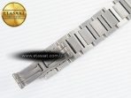 Cartier Tank Must SS 33.7mm DRF 1:1 Best Edition White Dial on SS Bracelet Jap Quartz - Görsel 18