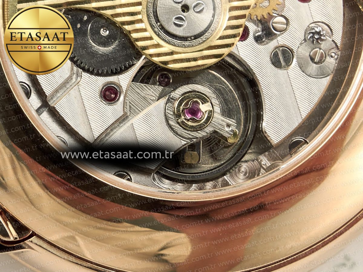 Blancpain Villeret 6654 SS Complicated Function APSF 1:1 Best Edition White Dial on Leather Strap A6654 - Görsel 21