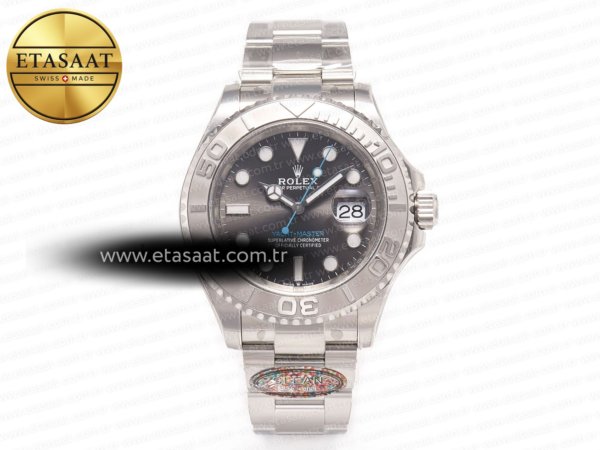Rolex Yacht-Master 126622 Clean Gri Kadran Bilezik VR3235 Eta Saat - 1:1 Süper Klon Replika Saat