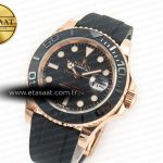 Rolex Yacht-Master 126655 ARF RG/Tungsten1:1 Best Edition on Oysterflex Rubber Strap VR3235（Gain Weight ）
