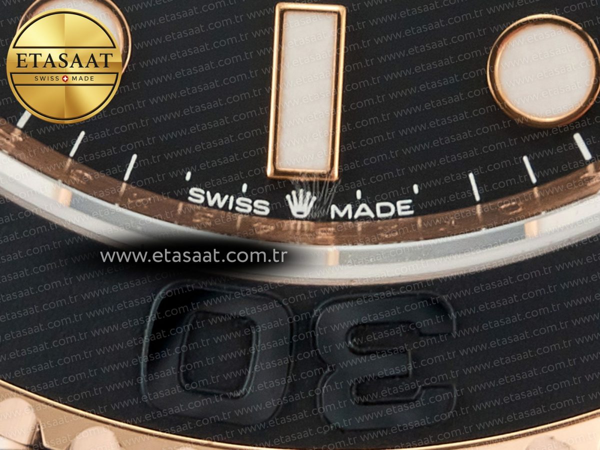 Rolex Yacht-Master 126655 ARF RG/Tungsten1:1 Best Edition on Oysterflex Rubber Strap VR3235（Gain Weight ） - Görsel 13