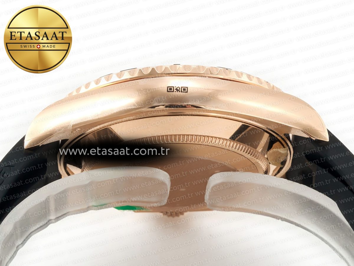 Rolex Yacht-Master 126655 ARF RG/Tungsten1:1 Best Edition on Oysterflex Rubber Strap VR3235（Gain Weight ） - Görsel 14
