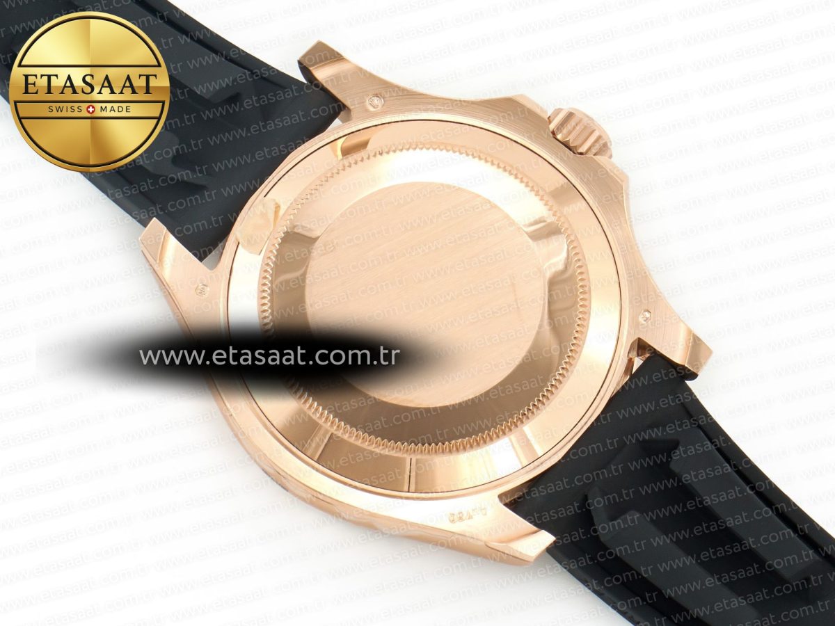 Rolex Yacht-Master 126655 ARF RG/Tungsten1:1 Best Edition on Oysterflex Rubber Strap VR3235（Gain Weight ） - Görsel 17