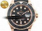 Rolex Yacht-Master 126655 ARF RG/Tungsten1:1 Best Edition on Oysterflex Rubber Strap VR3235(Gain Weight ) - Görsel 4