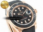 Rolex Yacht-Master 126655 ARF RG/Tungsten1:1 Best Edition on Oysterflex Rubber Strap VR3235(Gain Weight ) - Görsel 5