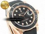 Rolex Yacht-Master 126655 ARF RG/Tungsten1:1 Best Edition on Oysterflex Rubber Strap VR3235（Gain Weight ） - Görsel 5
