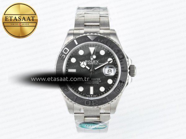 Rolex Yacht-Master 226627 Siyah Kadran Titanyum VR3235 Eta Saat - 1:1 Süper Klon Replika Saat