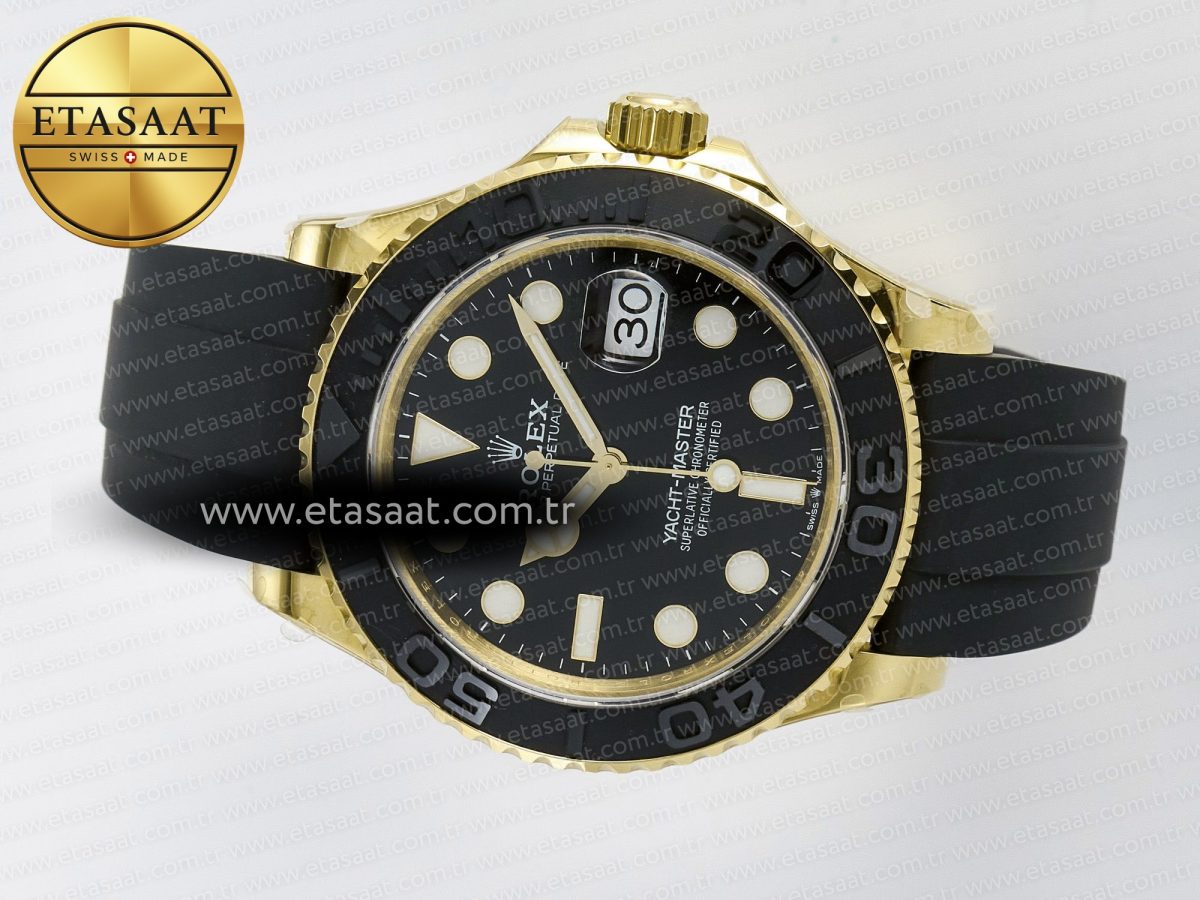 Rolex Yacht-Master 226658 Black Dial On Oysterflex VR3235 - Görsel 10