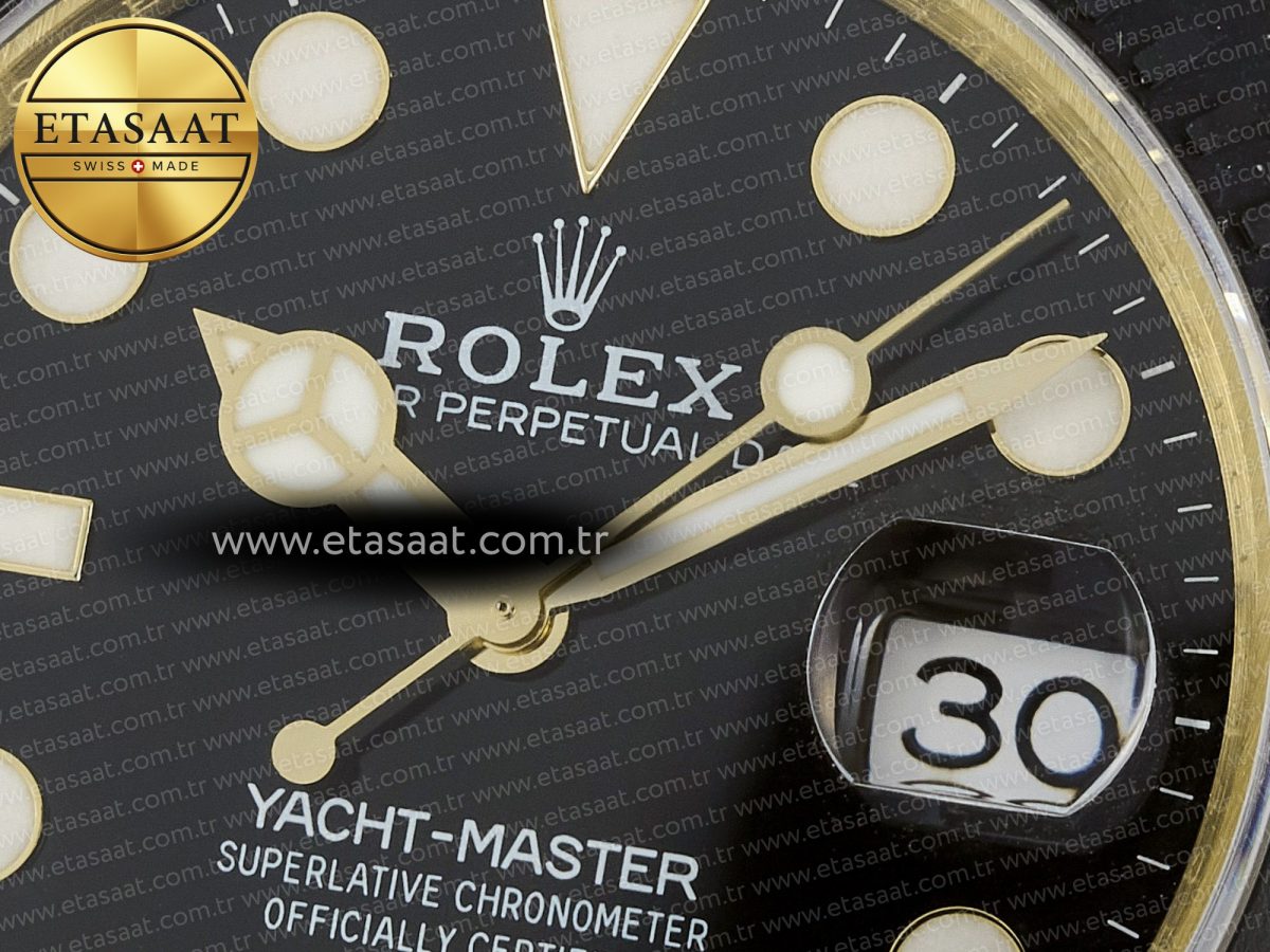 Rolex Yacht-Master 226658 Black Dial On Oysterflex VR3235 - Görsel 11