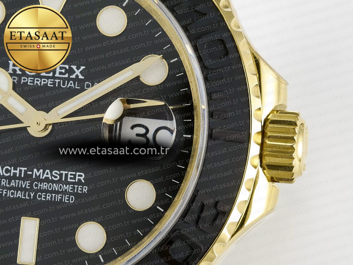 Rolex Yacht-Master 226658 Black Dial On Oysterflex VR3235 - Görsel 12