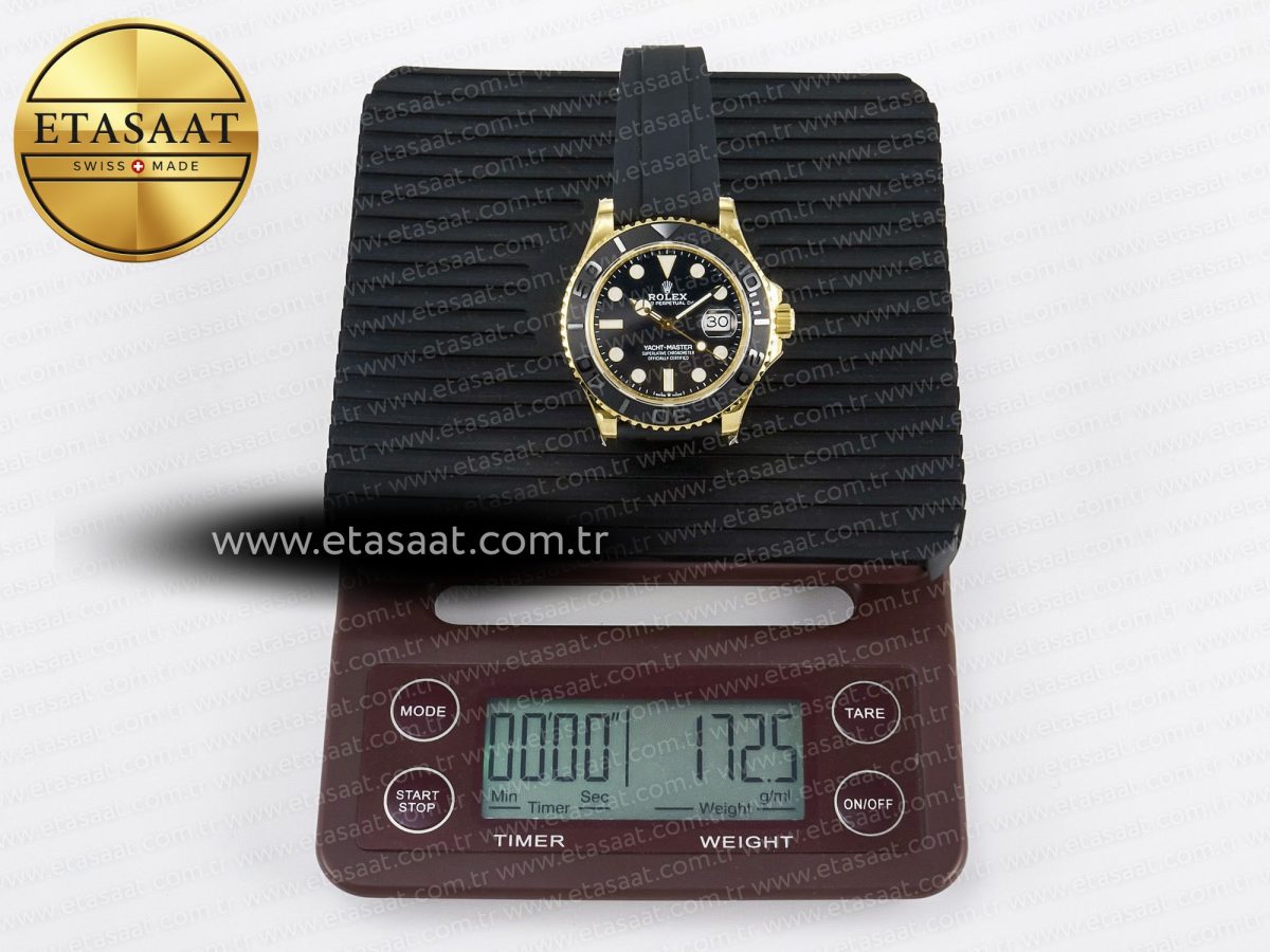 Rolex Yacht-Master 226658 Black Dial On Oysterflex VR3235 - Görsel 3
