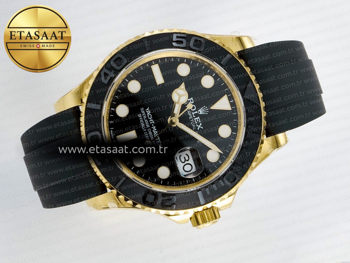 Rolex Yacht-Master 226658 Black Dial On Oysterflex VR3235 - Görsel 9