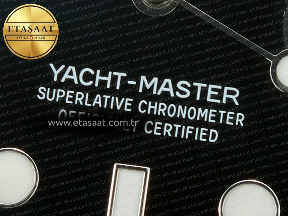 Rolex Yacht-Master 226659 ARF 1:1 Best Edition Black Ceramic Bezel on Oysterflex Rubber Strap VR3235 (Gain Weight) - Görsel 11