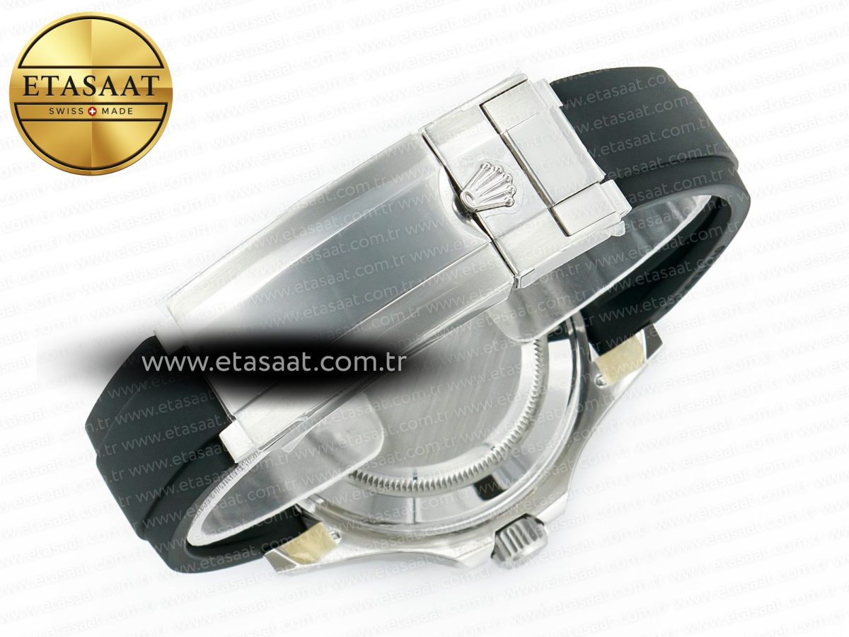 Rolex Yacht-Master 226659 ARF 1:1 Best Edition Black Ceramic Bezel on Oysterflex Rubber Strap VR3235 (Gain Weight) - Görsel 16