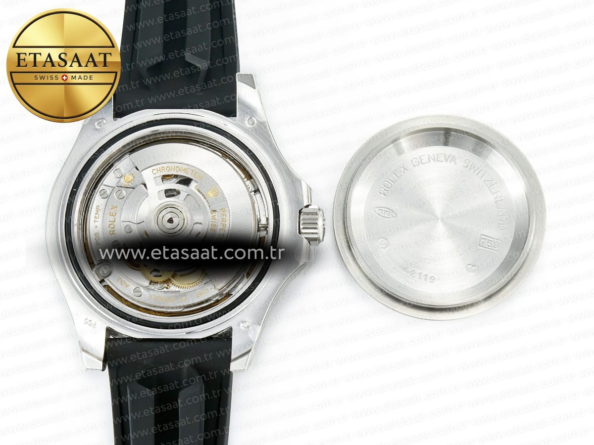 Rolex Yacht-Master 226659 ARF 1:1 Best Edition Black Ceramic Bezel on Oysterflex Rubber Strap VR3235 (Gain Weight) - Görsel 18