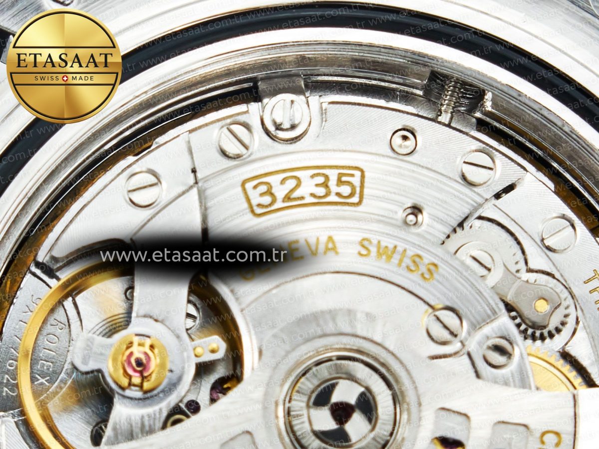 Rolex Yacht-Master 226659 ARF 1:1 Best Edition Black Ceramic Bezel on Oysterflex Rubber Strap VR3235 (Gain Weight) - Görsel 20