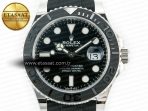 Rolex Yacht-Master 226659 ARF 1:1 Best Edition Black Ceramic Bezel on Oysterflex Rubber Strap VR3235 (Gain Weight) - Görsel 4