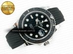 Rolex Yacht-Master 226659 ARF 1:1 Best Edition Black Ceramic Bezel on Oysterflex Rubber Strap VR3235 (Gain Weight) - Görsel 8