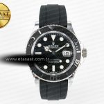 Rolex Yacht-Master 226659 Siyah Kadran Oysterflex VR3235 Eta Saat - Görsel 4 - 1:1 Süper Klon Saat