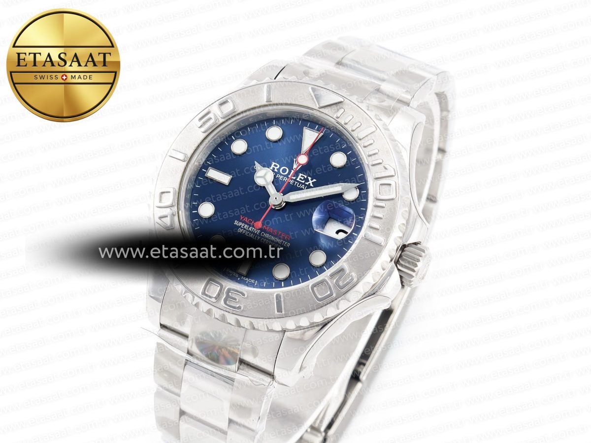 Rolex Yacht-Master 37mm 268622 ARF 1:1 Best Edition Blue Dial 904L SS Case and Bracelet A2824 - Görsel 2