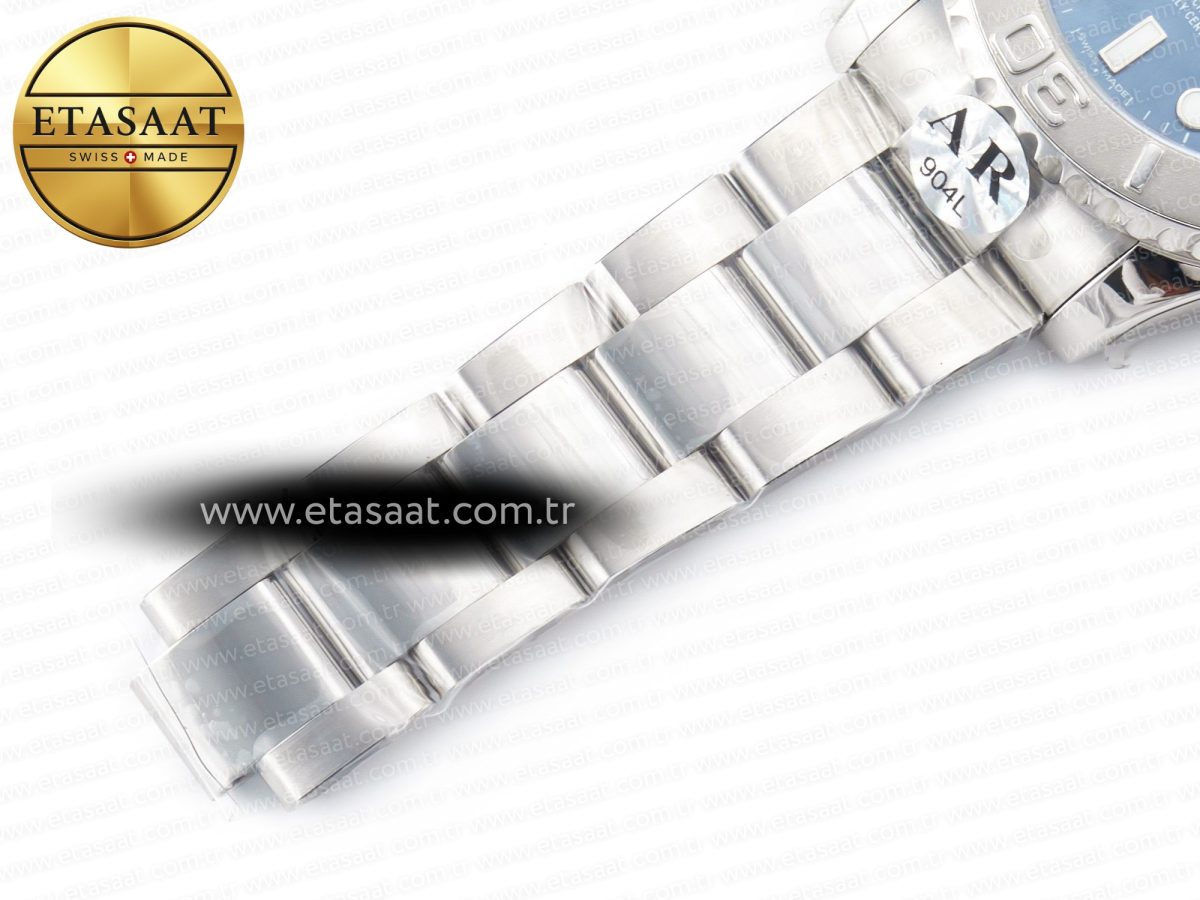 Rolex Yacht-Master 37mm 268622 ARF 1:1 Best Edition Blue Dial 904L SS Case and Bracelet A2824 - Görsel 25