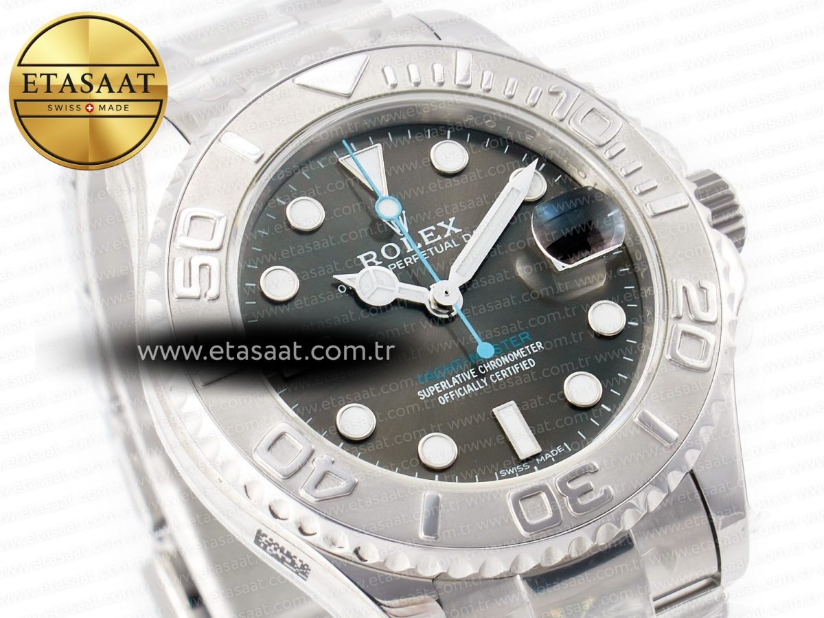 Rolex Yacht-Master 37mm 268622 ARF 1:1 Best Edition Gray Dial 904L SS Case and Bracelet A2824 - Görsel 5
