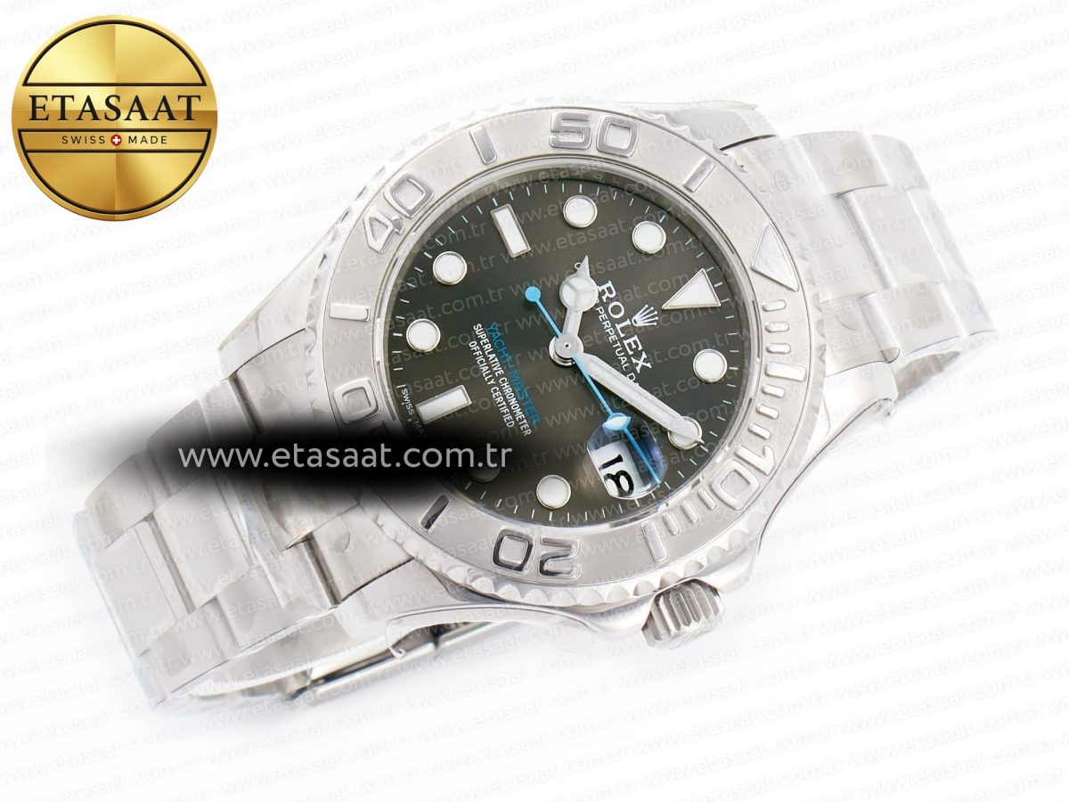 Rolex Yacht-Master 37mm 268622 ARF 1:1 Best Edition Gray Dial 904L SS Case and Bracelet A2824 - Görsel 8