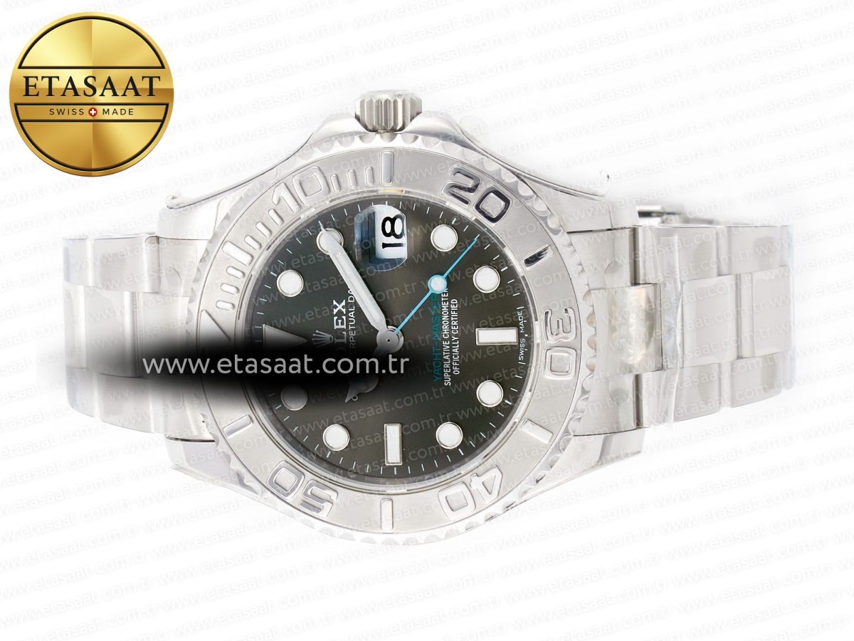 Rolex Yacht-Master 37mm 268622 ARF 1:1 Best Edition Gray Dial 904L SS Case and Bracelet A2824 - Görsel 9