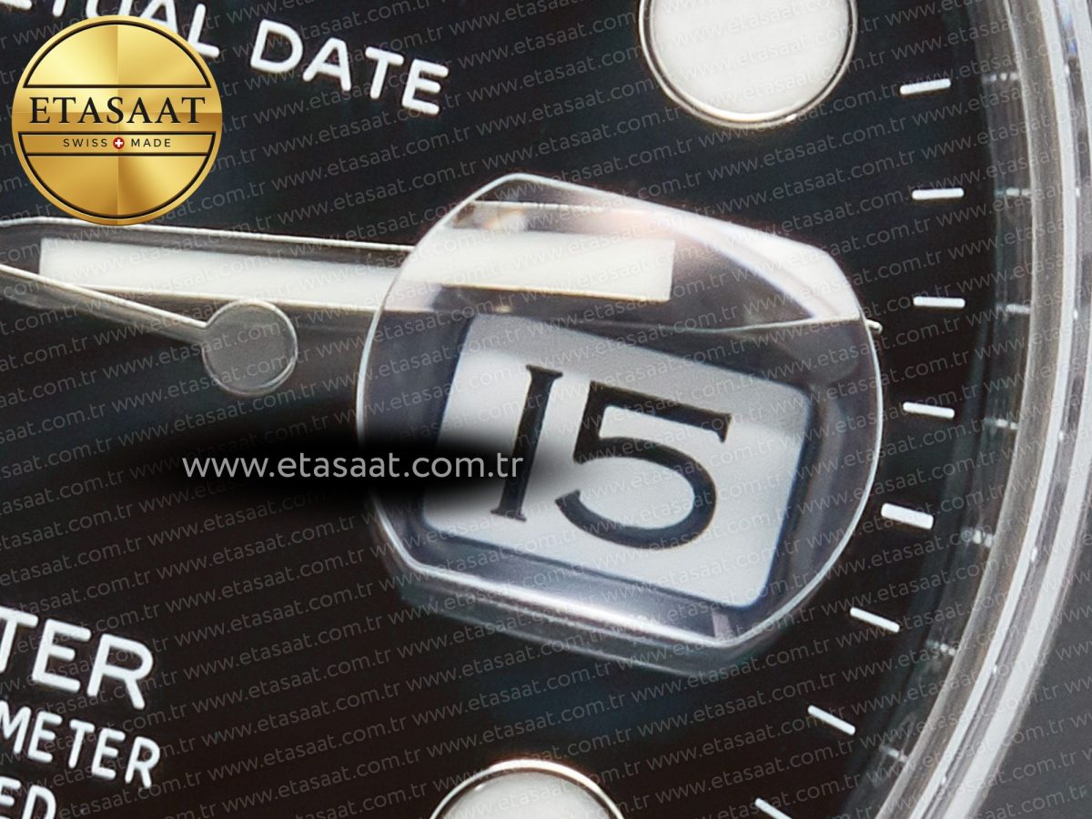 Rolex Yacht-Master 42mm 226659 VSF 1:1 Best Edition 3D Black Ceramic Bezel on Black Rubber Strap VS3235 - Görsel 11