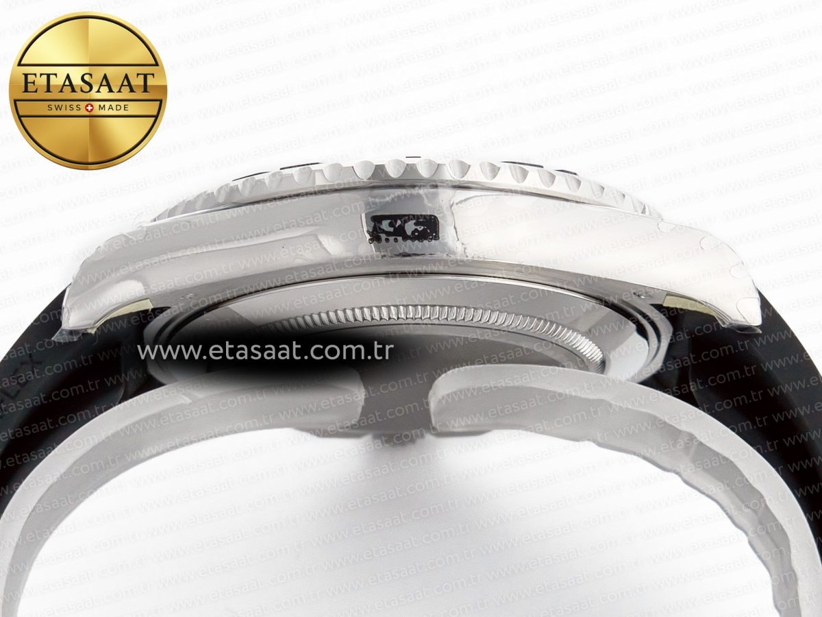 Rolex Yacht-Master 42mm 226659 VSF 1:1 Best Edition 3D Black Ceramic Bezel on Black Rubber Strap VS3235 - Görsel 14