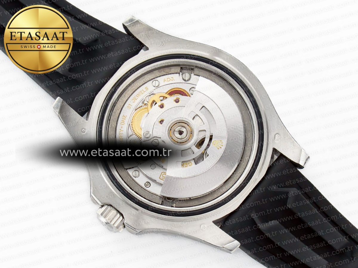 Rolex Yacht-Master 42mm 226659 VSF 1:1 Best Edition 3D Black Ceramic Bezel on Black Rubber Strap VS3235 - Görsel 19