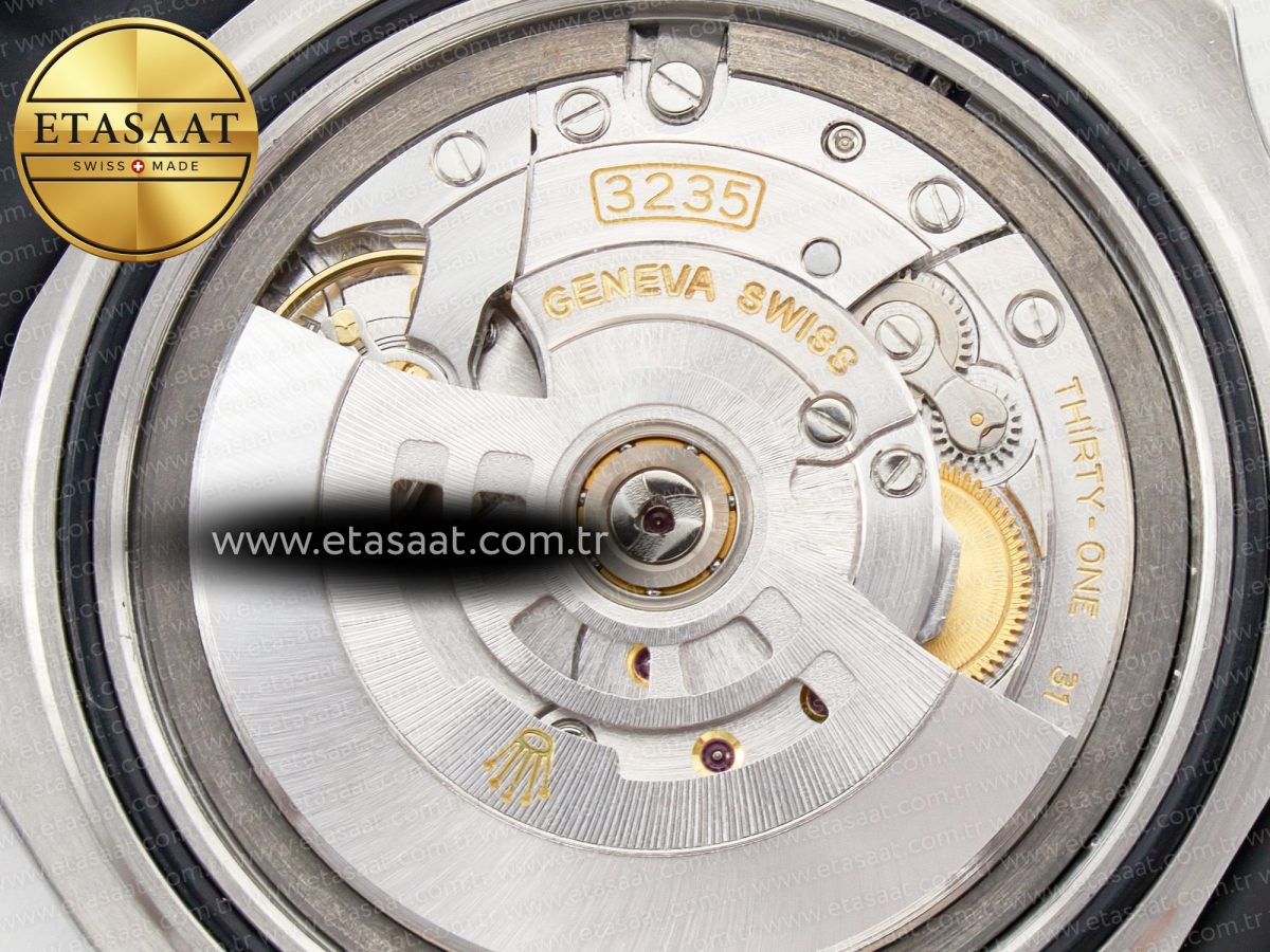 Rolex Yacht-Master 42mm 226659 VSF 1:1 Best Edition 3D Black Ceramic Bezel on Black Rubber Strap VS3235 - Görsel 20