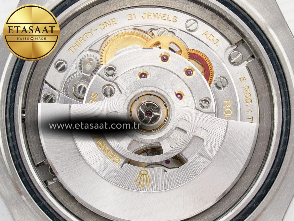 Rolex Yacht-Master 42mm 226659 VSF 1:1 Best Edition 3D Black Ceramic Bezel on Black Rubber Strap VS3235 - Görsel 23