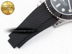 Rolex Yacht-Master 42mm 226659 VSF 1:1 Best Edition 3D Black Ceramic Bezel on Black Rubber Strap VS3235 - Görsel 26